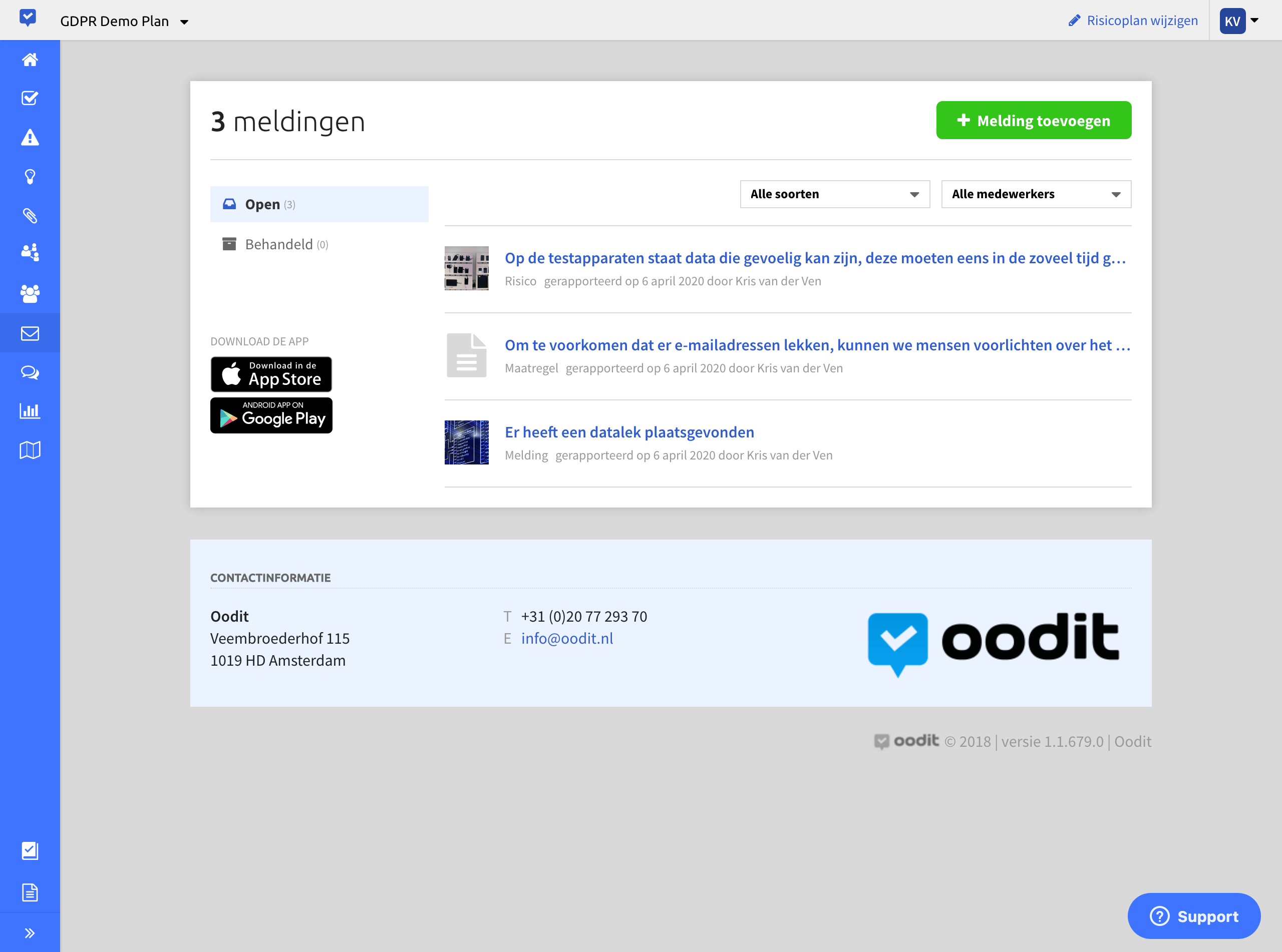 Waarom meldingen managen met Oodit Meldingen?