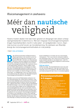 Risicomanagement Port of Moerdijk